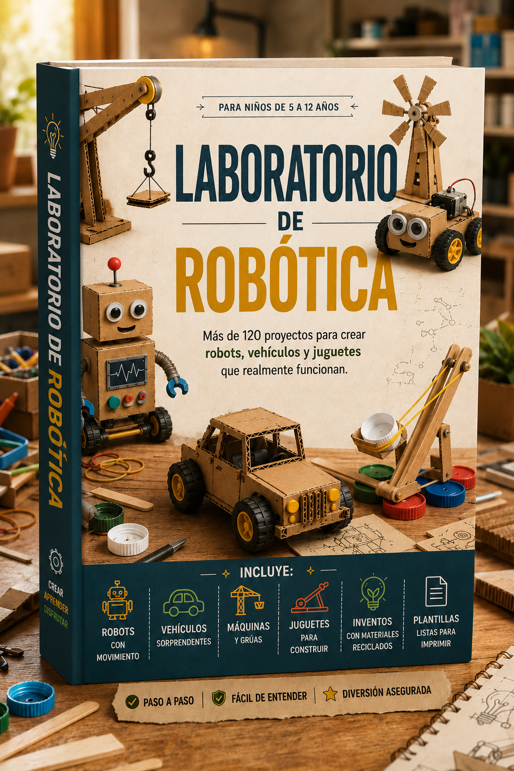 Construí 50 Robots que Cobran Vida
